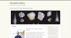 Desktop Screenshot of elizabethsibert.com